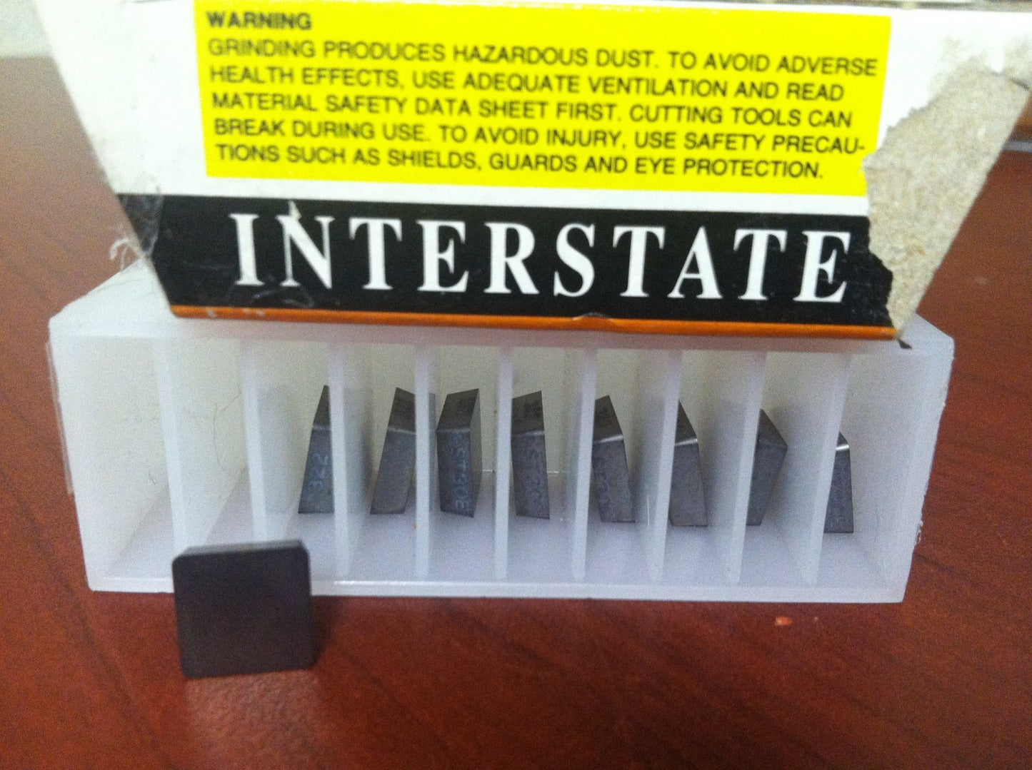 Interstate Indexable Carbide Turning Inserts QTY 9 ICC-19550-H SPU-322 C7/P10