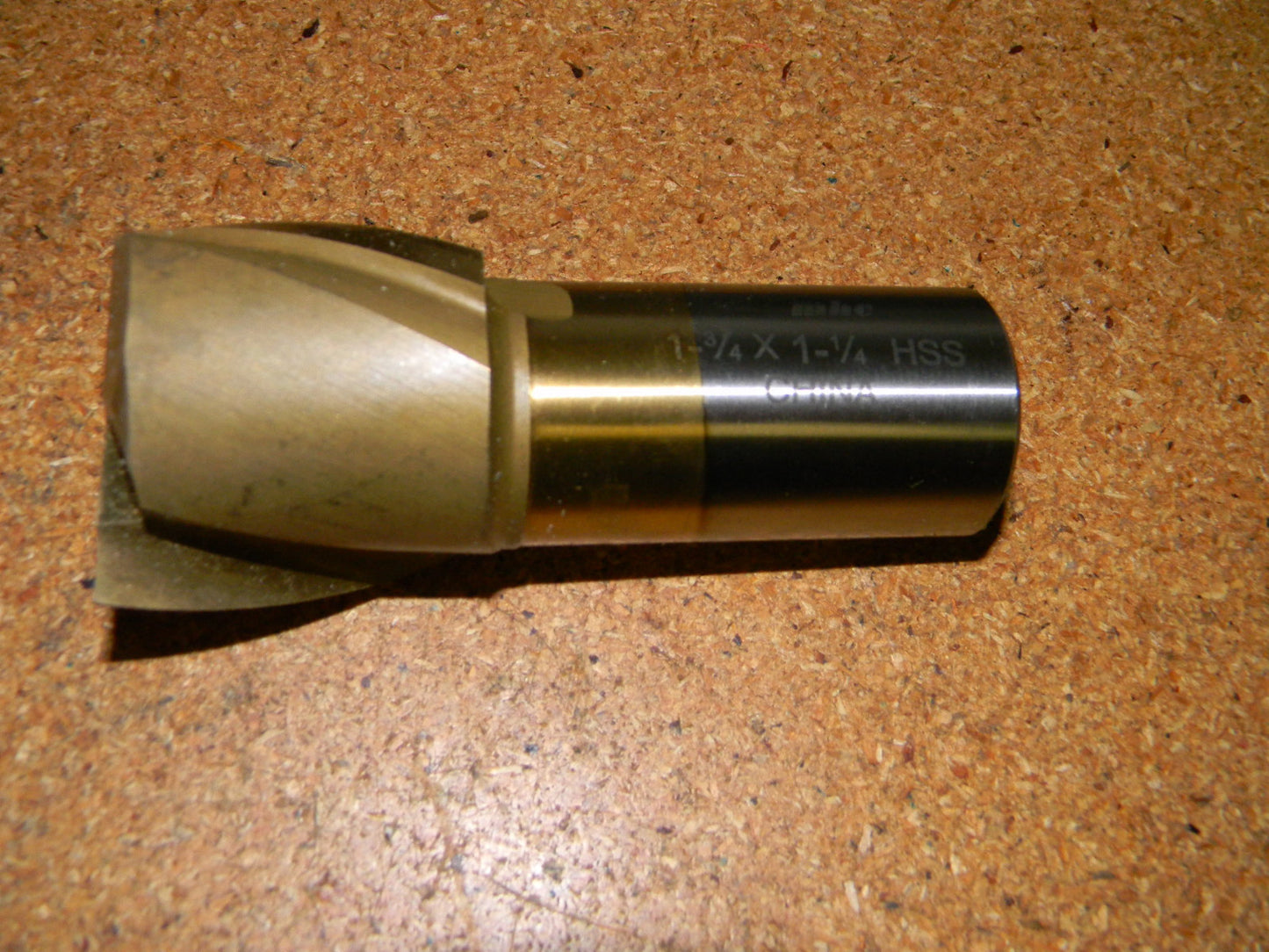 MHC 722-114 RH 2FL 1-3/4" x 1-1/4" x 4-1/8" x 1-5/8" Spiral HSS Square End Mill