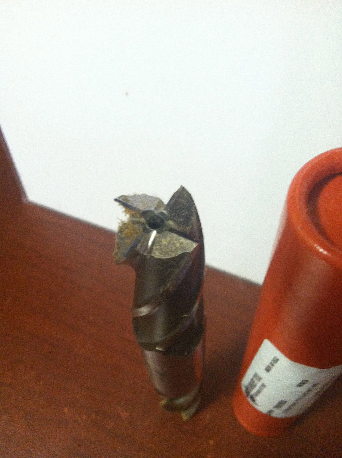 Brubaker Tool 78050 13/16" x 7/8" x 1-7/8" x 6-1/8" 4F UC HSS Double End Mill