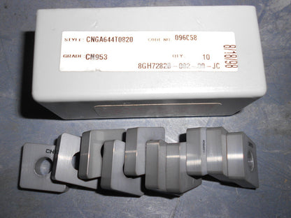 RTW CNGA644T0820 CN953 Ceramic Inserts Box of 10