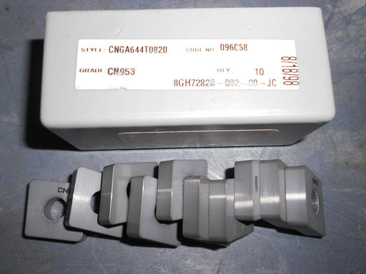 RTW CNGA644T0820 CN953 Ceramic Inserts Box of 10