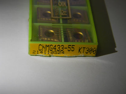 Carbide Inserts CNMG433 -55 KT300  QTY 10 214110524