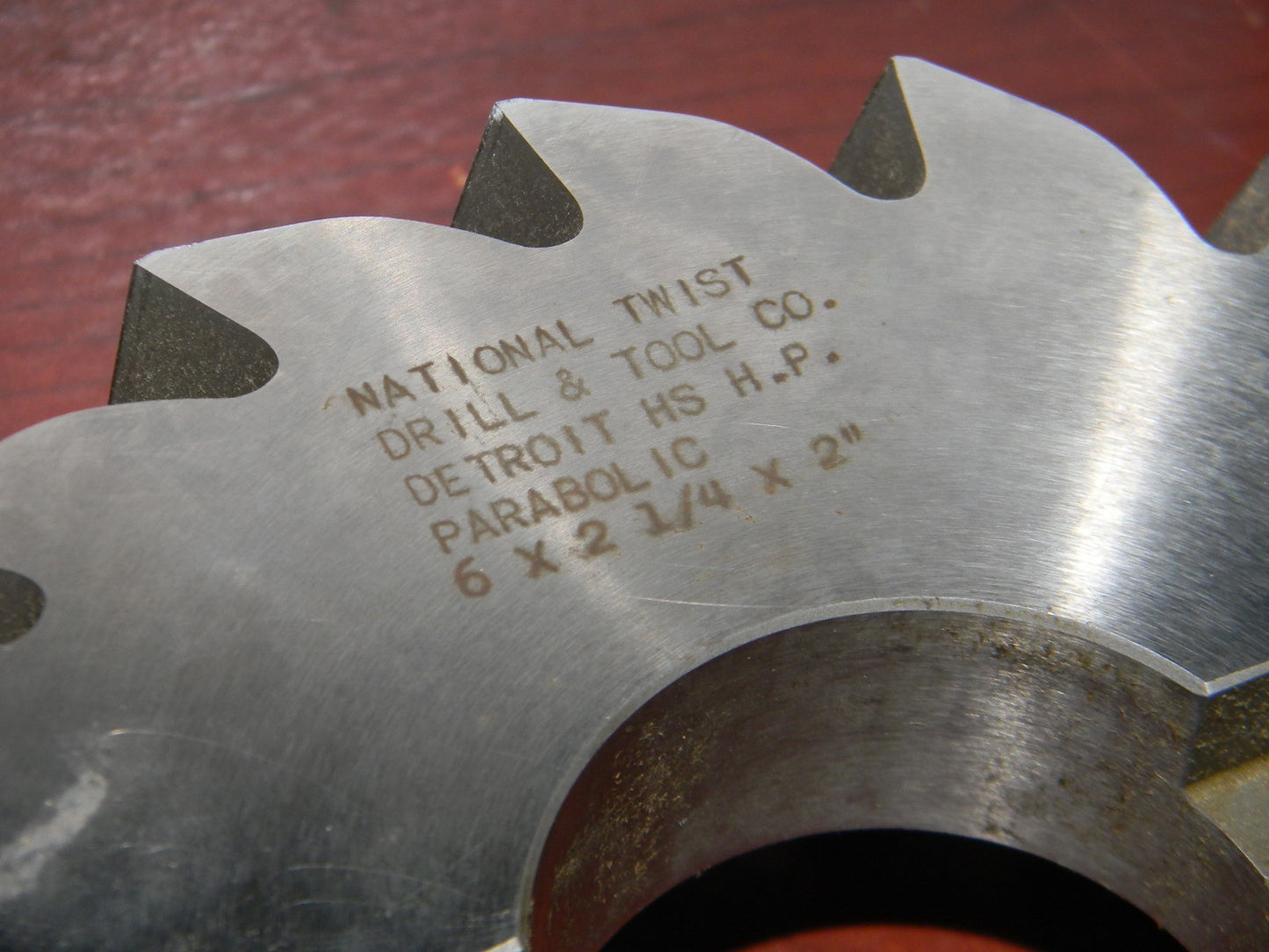 National  6" x 2-1/4" x 2" HSS LH Shell End Mill