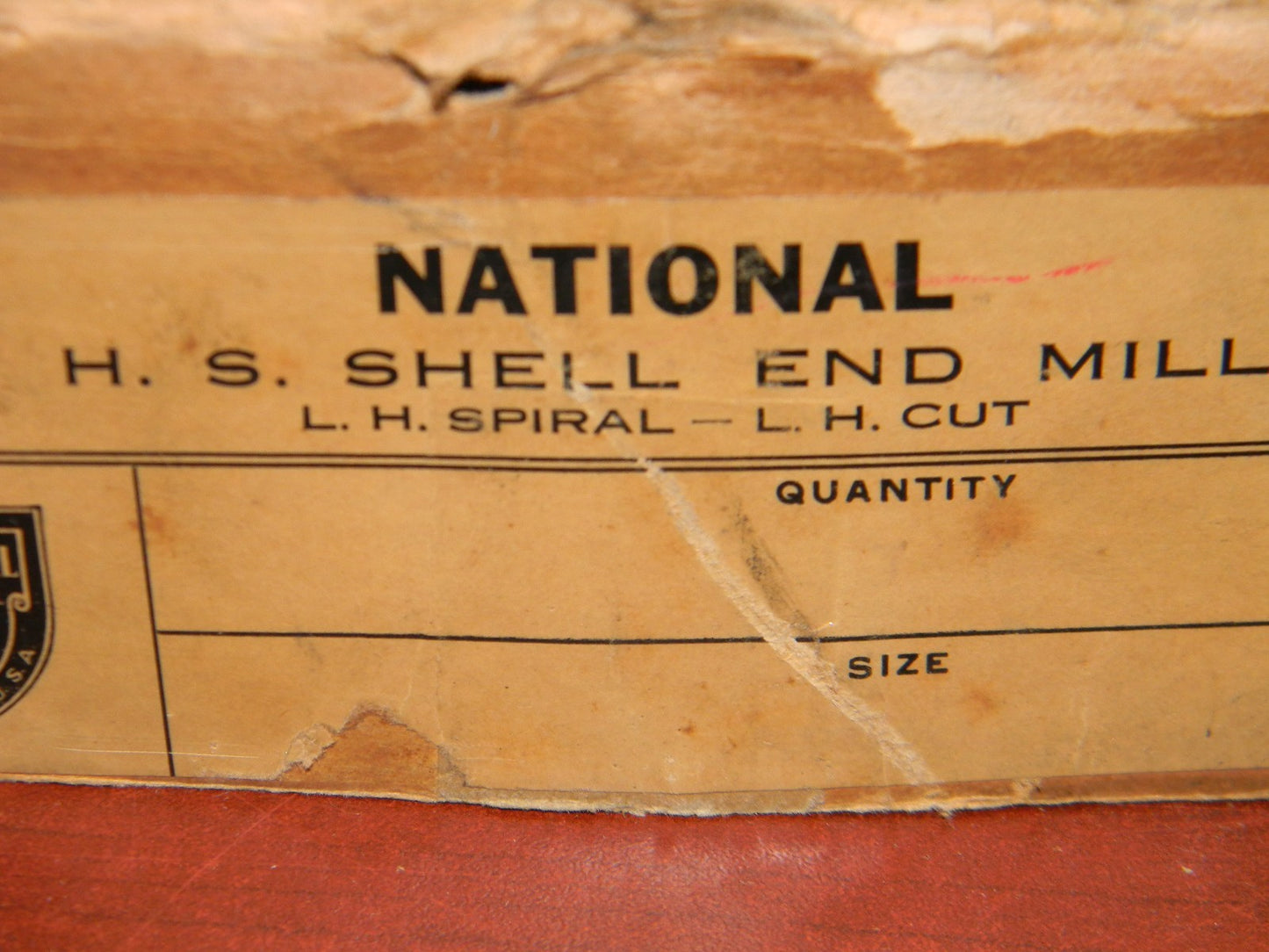 National  6" x 2-1/4" x 2" HSS LH Shell End Mill