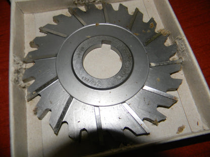 Precision Cobalt Side Milling Cutter 5" x 1/4" x 1-1/4" Staggered 24T  6600033