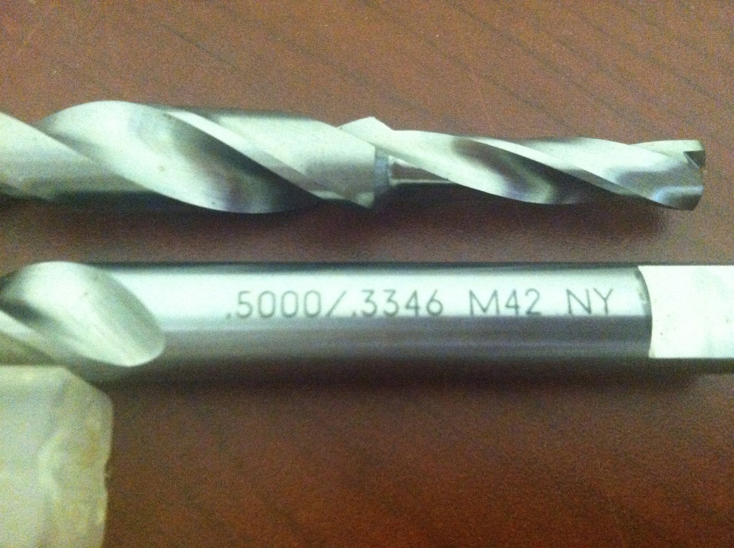 NYTD Step Drills .3346-.5000" x .5000" x 4-3/8" x 7-1/4"  QTY 2  MD10137-904004