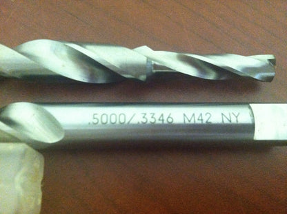NYTD Step Drills .3346-.5000" x .5000" x 4-3/8" x 7-1/4"  QTY 2  MD10137-904004