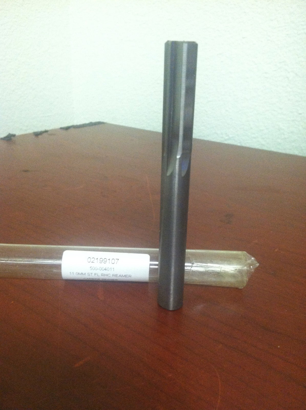 Precision Chucking Reamer 11mm x 1-3/8" x 4" 6F SS/F Carbide RH  500-00401