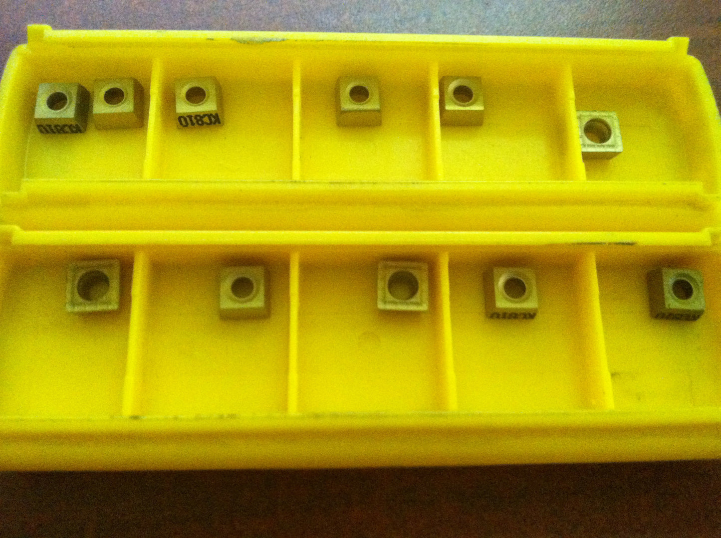 Kennametal Carbide Drilling Inserts SPGT060304MD Grade KC810 Qty.10