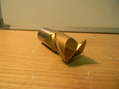 MHC 1-1/2" x 1-1/4" TiN 2 Flute Single End Mill