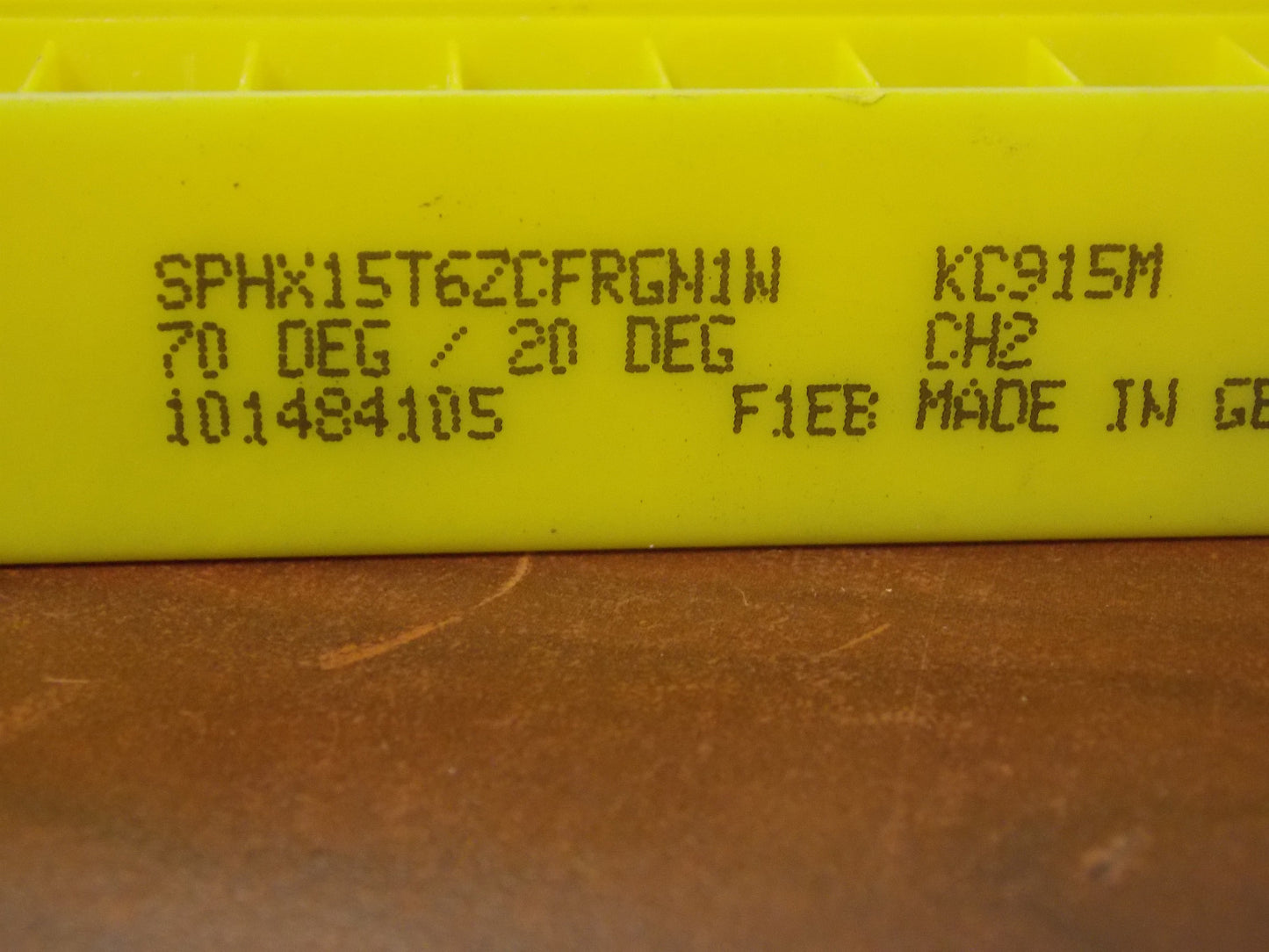 Kennametal Fix-Perfect Carbide Inserts SPHX15T6ZCFRGN1W KC915M Qty. 10