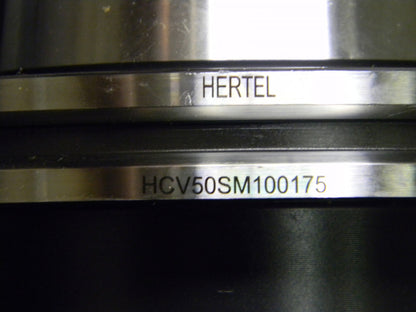 Hertel 50 V-Flange Mount X 1" Pilot Shell Mill Arbor #HCV50SM100175