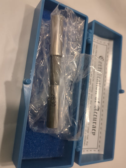 DELTRONIC Class X Plus Pin Gage: 0.2830" Dia, 2-1/2" Long 0.2830 CLASS X