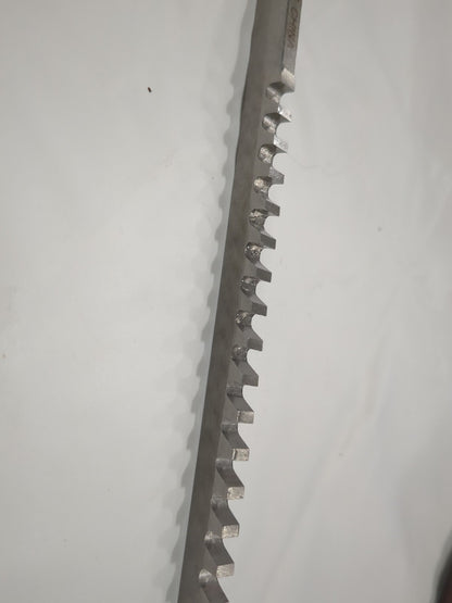 Keyway Broach: Style B, High Speed Steel, 3/16" Wide 395-1112