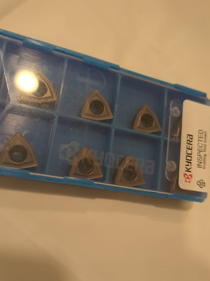 KYOCERA Indexable Drill Inserts 10pc WCMX06T308M1A PR1230 Carbide TKC89003