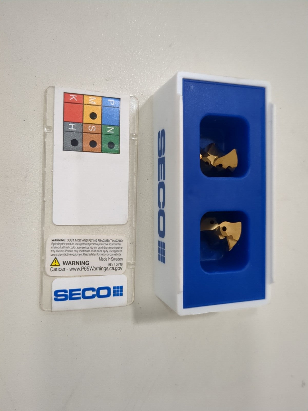 SECO 2pc Replaceable Drill Tips 140degPoint SD400-17.463-M, 0.6693" Dia 02826248