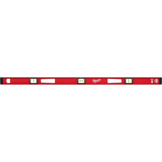 Milwaukee MLIBM48 48" Magnetic I-Beam Level - Red
