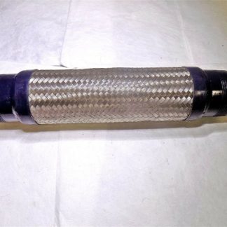 Precision Stainless Steel Flexible Metal Hose Assembly 3" I.D x 18" L 011718