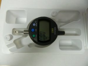 MITUTOYO 0 to 12.7mm Range, 0.0005″ Graduation, Electronic Drop Indicator