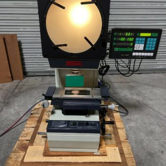 SPI 12” Vertical Optical Comparator and Profile Projector, 10x, CPJ-30152