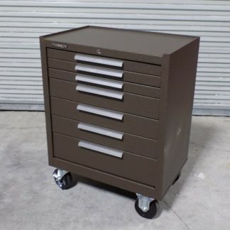 Kennedy Roller Cabinet Tool Box 7 Drawer 35" x 27" x 19" Steel Brown NO KEYS