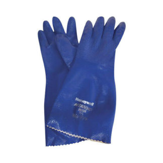 North Nitrile Supported Chemical Resistant Gloves Blue Size 8/M Qty 12 NK804/8