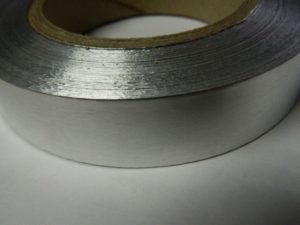 Industrial Aluminum Foil Tape, 5.0 Mil, 1" x 60 yds., Silver QTY 2 rolls