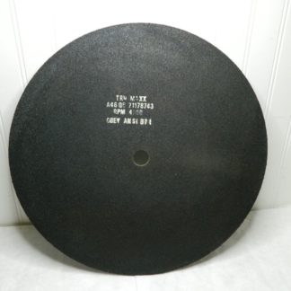 TRU-MAXX 16 x 1/8, 1″ Hole 46 Grit Aluminum Oxide Cutoff Wheel Qty 10 71178743