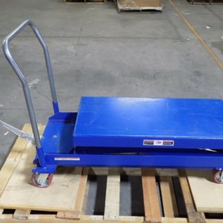 Vestil Hydraulic Elevating Scissor Lift Cart 2000 lb Cap 40" x 20" Platform USED