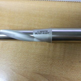 Sumitomo 15.51 to 16.5mm, 5x 4.496" Flute 6.496" OAL, Replaceable-Tip Drill