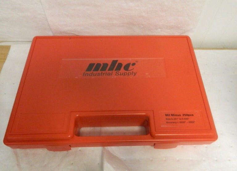 MHC 0.251 to 0.5″ Class ZZ Minus Plug & Pin Gage 250 Pc Set 616-81216