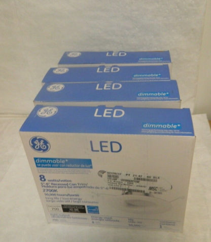 GE LED Retrofit Kit 8 Watts 700 Lumens Dimmable Box of 4 Kits 19888