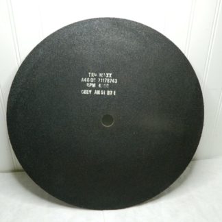 TRU-MAXX 16 x 1/8, 1″ Hole 46 Grit Aluminum Oxide Cutoff Wheel Qty 7 910763
