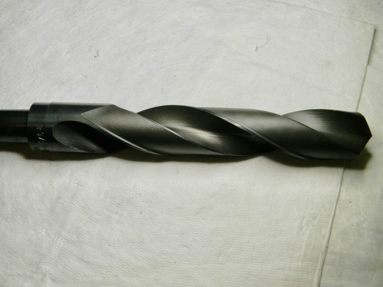 Indian Tool Mfg Taper Shank Twist Drill 1-51/64" 4MT HSS 118º Oxide Finish No. 4