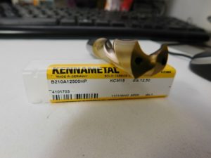 Kennametal 12.5mm 135° Spiral Flute Solid Carbide Screw Machine Drill Bit 410170