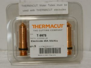 Thermacut Electrode 45A SS/Alu 220308-UR QTY 5 T-9978