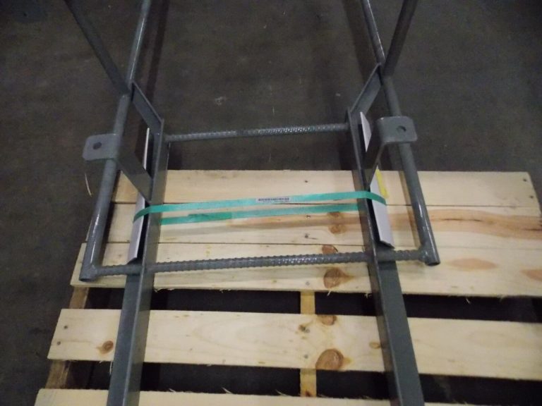 Cotterman Fixed Steel Ladder 12'9" Length 39" Width 300 lb Load Cap. #F10WC-C1