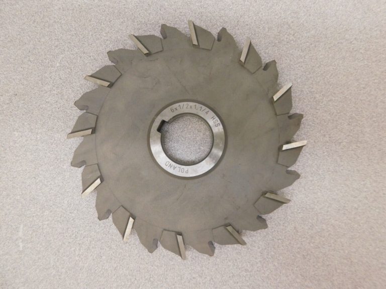 Dolfa Staggered Tooth Side Milling Cutter 6" Diam x 1/2" Face Width 5-709-605