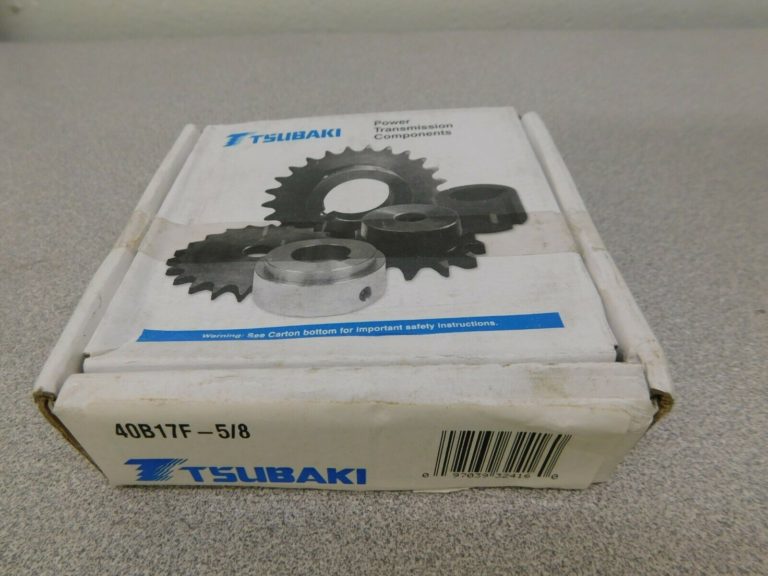 Tsubaki Finished Bore Sprocket 17 Tooth 1/2" Chain Pitch Chain Size 40B17F-5/8
