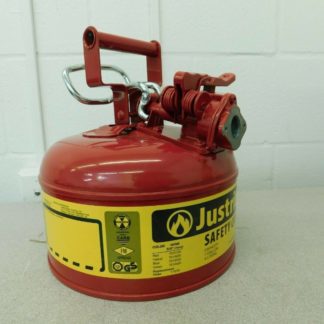 Justrite 1 Gal Galvanized Steel Type II Safety Can 7210120
