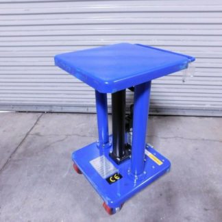 WorkSmart 18" x 18" Hydraulic Lift Table 500 lb Capacity 30" to 47-1/2" Lift