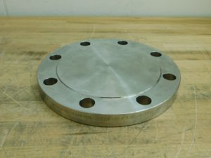 Bebitz Blind Pipe Flange 5" Pipe 10" OD Stainless Steel A435BL-80