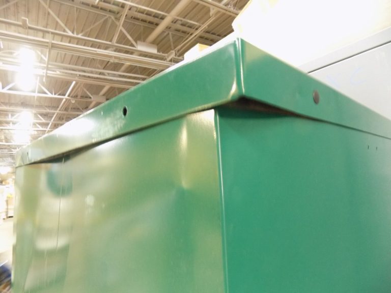 Lyon Modular Storage Cabinet 12-Drawer 59" x 30" x 28" Steel Green DAMAGED