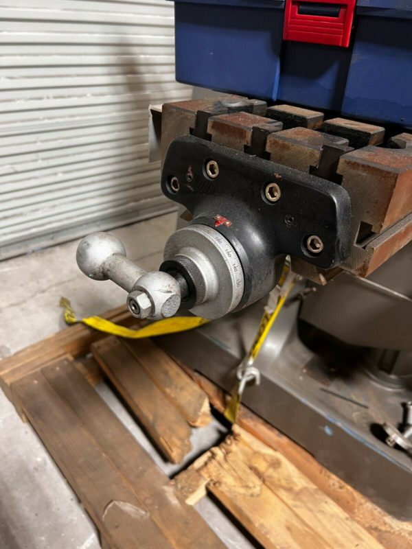 JET 9” x 49” Variable Speed Knee Milling Turret Mill Machine R-8 3HP JTM4VS USED