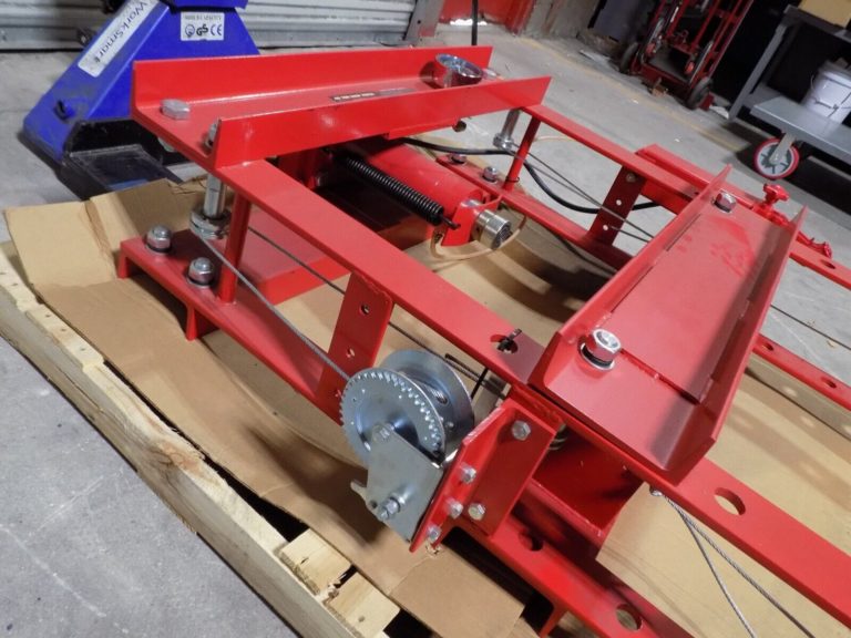 Hydraulic Shop Press 45 Ton Max. Pressure 6" Stroke H-Frame Floor Model