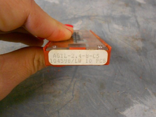 Accupro #104598 AGTL-2.4-8-C5 Carbide Cut-Off Inserts Qty. 10