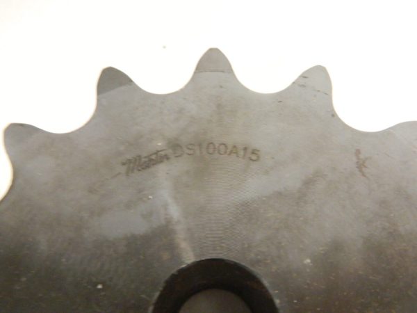 Martin Sprocket A-Plate Double Single Roller Chain Sprocket DS100A15