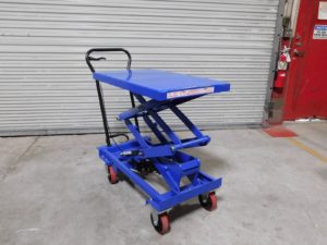 Pro-Grade Hydraulic Scissor Elevating Cart 800 Lb Cap WS-MH-LFTB2-102