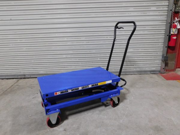 Pro-Grade Hydraulic Scissor Elevating Cart 800 Lb Cap WS-MH-LFTB2-102
