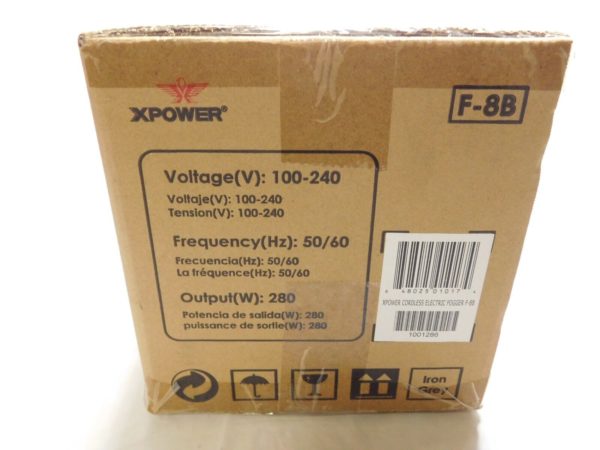 XPOWER ULV Cordless Electric Fogger Battery Powered 600 ml Capacity 115V F-8B